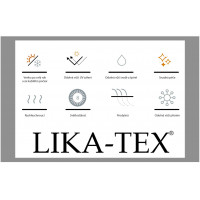 Křeslo otočné LIKA-TEX® - Rozbalené zboží (N484)