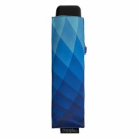 Carbonsteel Mini Slim Fusion blue - dámský skládací deštník