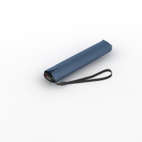 Knirps US.050 ultra light slim manual blue - lehký dámský skládací plochý deštník