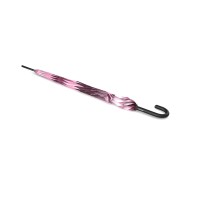 Knirps T .760 Stick Automatic Aura rose - elegantní holový vystřelovací deštník