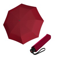 KNIRPS A.050 MEDIUM Joy red - elegantní dámský skládací deštník