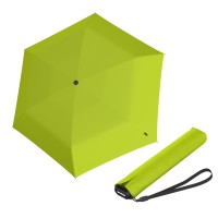 Knirps US.050 ultra light slim manual lime- lehký dámský skládací plochý deštník