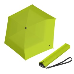 Knirps US.050 ultra light slim manual lime- lehký dámský skládací plochý deštník