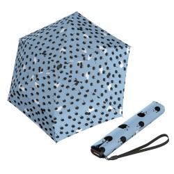 Knirps US.050 ultra light slim manual rainyday ice - lehký dámský skládací plochý deštník