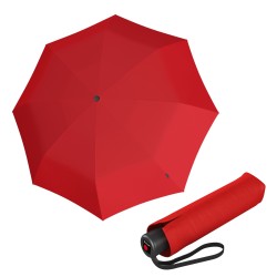 KNIRPS A.050 MEDIUM Red - elegantní dámský skládací deštník