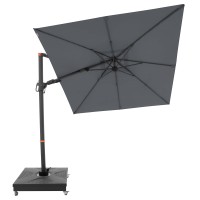 myZone 210 x 210 cm - výkyvný zahradní slunečník s boční tyčí