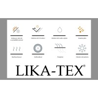 PARIS LIKA-TEX® šedá - luxusní zahradní 3místná pohovka