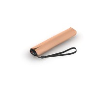 Knirps US.050 ultra light slim manual peach - lehký dámský skládací plochý deštník