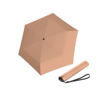 Knirps US.050 ultra light slim manual peach - lehký dámský skládací plochý deštník