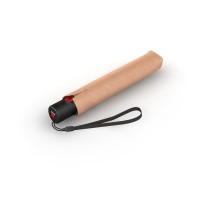 KNIRPS U.200 Ultra Light Duomatic peach - elegantní dámský plně automatický deštník