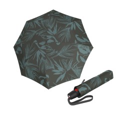 KNIRPS T.200 Medium Duomatic Botany oliv - elegantní plně automatický deštník