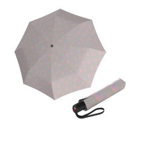 KNIRPS A.200 MEDIUM DUOMATIC Magicdots Shell - elegantní dámský plnoautomatický deštník