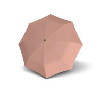 KNIRPS A.760 STICK AUTOMATIC Zebra Peach - elegantní holový vystřelovací deštník