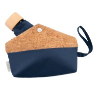 Nature Mini Cork deep navy FSC® - EKO deštník