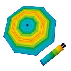 Fiber Mini Happy green - dámský skládací deštník